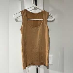 Yelete cream coffee tank top
